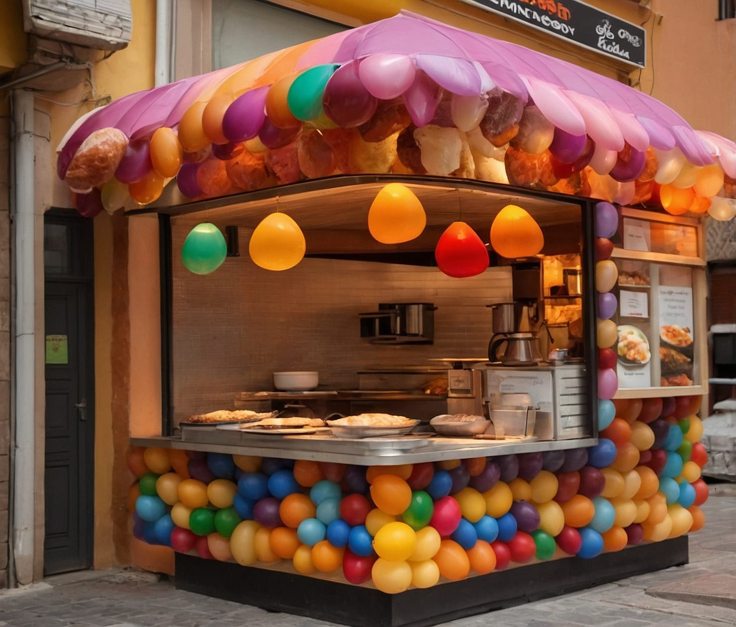 Delicias de kebabs y bocatas con diversión